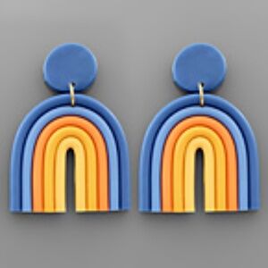 CLAY Rainbow Earrings